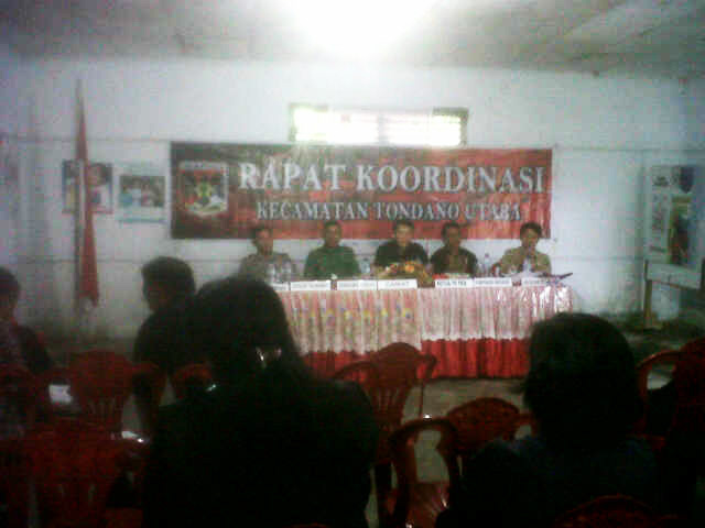 Rakor Tondano Utara Bangun Sinergi
